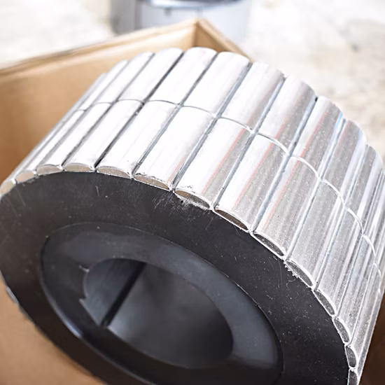 Forte material magnético sinterizado personalizado de terras raras neodimio neodímio permanente NdFeB Neo Arc Zhaobao ímã revestido de pedra de níquel para servo motor